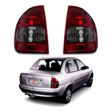 Imagem de Par Lanterna Traseira Fume Corsa Classic 1.0 1997 A 2010 - RF