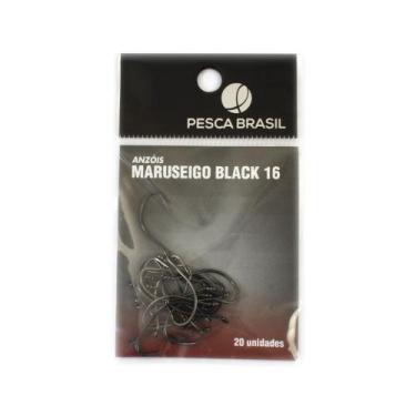 Imagem de Anzol Maruseigo Black 16  20 Unidades -  Pesca Brasil