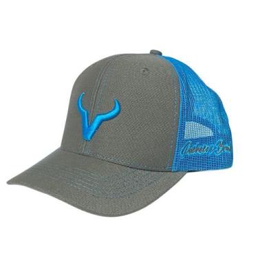 Imagem de Boné Pachecos Brand - 07  bluess - Pacheco,s Brand, Cinza, Adulto