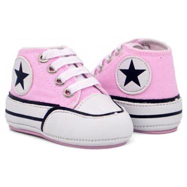 Imagem de Sapatinho Bebe Tenis Infantil Luxo Menina Manozinhos Baby Ref.800/10, 