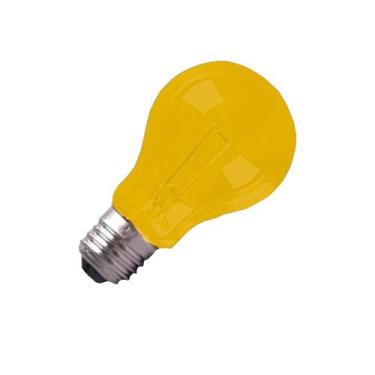 Imagem de Lâmpada Incandescente Colorida Amarela 40w E-27 220v - SADOKIN
