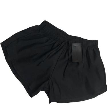 Imagem de short tactel feminino casual  saida de praia corrida shorts  academia 