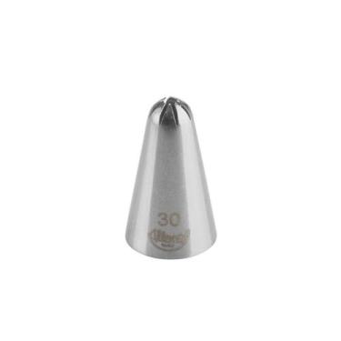 Imagem de Bicos Para Confeitar - Pitanga Fechada - Aço Inox - Nº30  - 1 unidade 