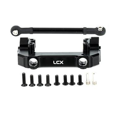 Imagem de LCX Racing 1/10th RC Crawler Car Aluminum Front Bumper Mount Bracket Brace w/Forward Servo Mount for RC Car Axial SCX10 III SCX10.3 AXI03007, Upgrades Parts Accessories