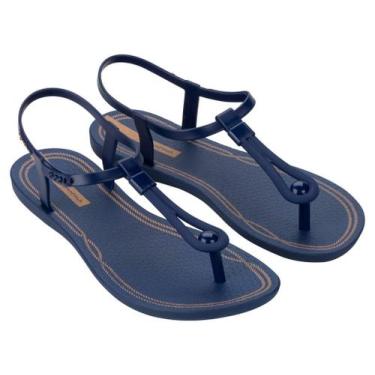 Imagem de Sandalia feminina ipanema glass slim 27268, Azul, 36