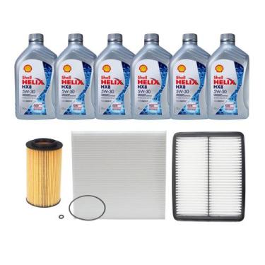 Imagem de Kit Troca de Óleo Santa Fé 3.5 V6 24v Gls 2010-2013 - tecfil