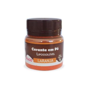 Imagem de Corante Em Pó Lipossoluvel  5g - Mago, Laranja