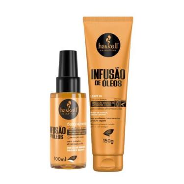 Imagem de Óleo Nutritivo e Leave In Térmico Infusão De Óleos Haskell