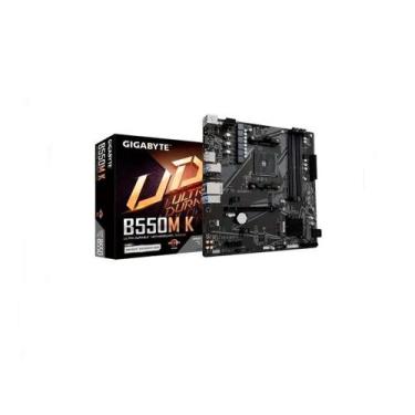 Imagem de Placa Mãe Gigabyte B550m K Ultra Durable, AMD AM4, Micro ATX, 4 x DDR4