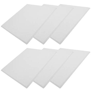 Imagem de Painel de Absorção de Som de 6 Unidades, Placa de Absorção de Som, Painel de Isolamento Acústico de Absorção de Som Painéis Acústicos de Fibra de Poliéster para Decoração de