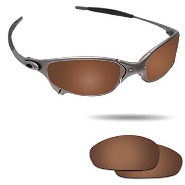 Imagem de Lentes de substituição Fiskr para óculos de sol Oakley Juliet – Várias cores, Bronze Brown - Anti4s Pc Non-polarized, 0