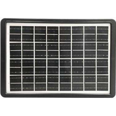 Imagem de Painel Gerador Solar Multifuncional 20W Energia Solar Portátil Carregamento de Dispositivos e Iluminação LED para Camping Emergências e Áreas Remotas