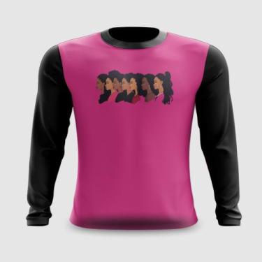 Imagem de Camiseta Manga Longa Consciência Negra Cultura Afro 08 - FABRIQUETA, P