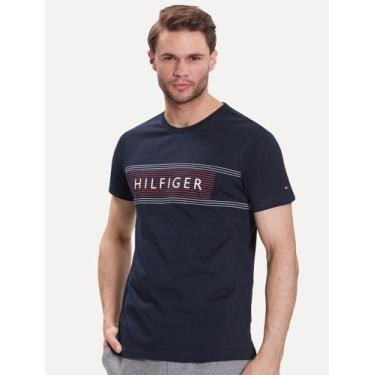 Imagem de Camiseta Tommy Hilfiger Brand Love Chest Tee Azul Marinho, S/P