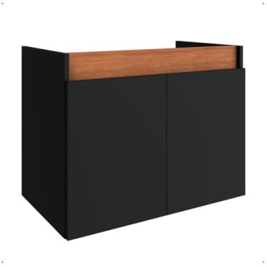 Imagem de Gabinete Perseu para Banheiro 2 Portas com Prateleira