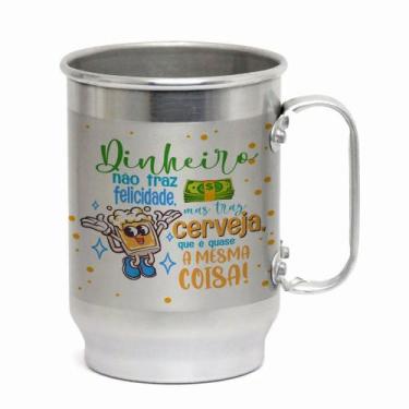 Imagem de Caneca Alumínio 600ML Tema Carnaval  Presente Criativo para a Folia - 