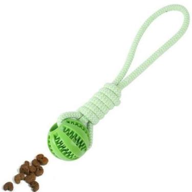 Imagem de Brinquedo Pet Mordedor Corda Bolinha Interativo Caes Pestico - H2, Ver