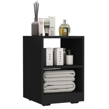 Imagem de Mesa de Cabeceira Mini Cômoda Mesinha Lateral Cama Quarto Nicho Decora