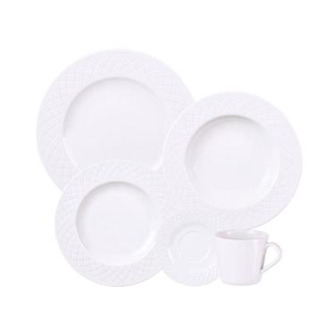 Imagem de Aparelho de Jantar Tramontina Ingrid em Porcelana Decorada 30 Peças
