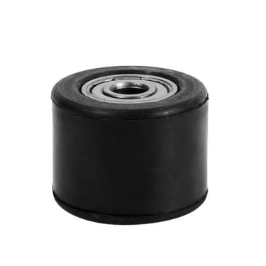 Imagem de Tensor de Rolos de Corrente de 8 Mm, Rolo de Polia de Corrente Resistente Com Rolamentos Pesados, Rolos Pretos Roda para Motocicleta Bike Enduro, Completa Com Rolamentos, para