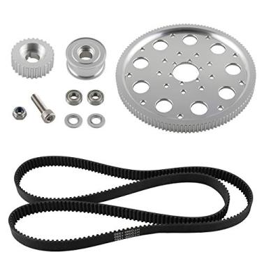 Imagem de Conjunto de roda dentada de acionamento por correia UAUS para 49cc 60cc 66cc 80cc 2 tempos bicicleta motorizada a gás motor bicicleta