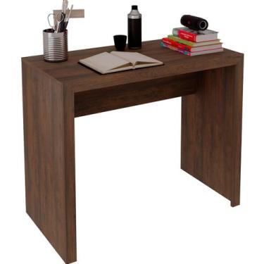 Imagem de Mesa para Escritório Escrivaninha 90 cm - Tecnomobili, Rústico