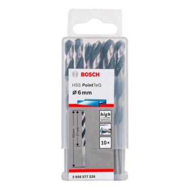Imagem de Broca Aço Rápido Bosch 6mm 10x1, 10 Peças