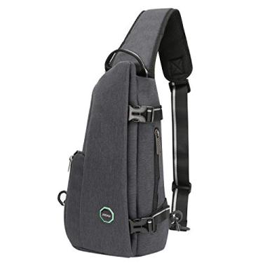 Imagem de Kawei Knight Bolsa tiracolo pequena mochila tiracolo bolsa tiracolo, B - cinza escuro, Medium