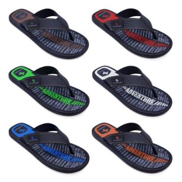 Imagem de Kit 20 Pares Chinelo Sandália Masculino Adulto Atacado K61 - FABRICATA