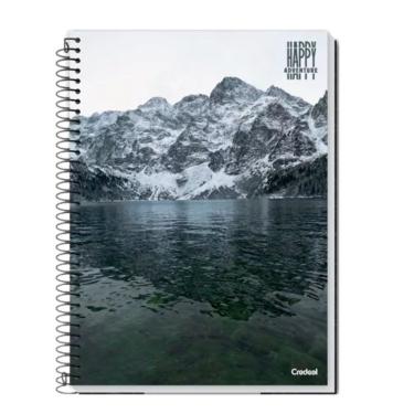 Imagem de Caderno Espiral Universitário 10 Matérias 200 Folhas Happy Adventure Credeal Estampa 2