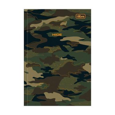 Imagem de Caderno Brochura Capa Dura 1/4 Pequeno Hide 80 Folhas Tilibra Estampa 12