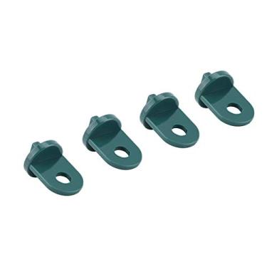 Imagem de lyrlody Cabides de Planta Ganchos de Estufa 50pcs Suportes de Videira Plástica para Cestas Penduradas ou Panelas Com Instalação de Torção Fácil para Configuração Segura (Verde)