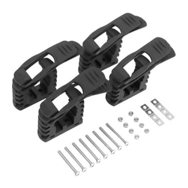 Imagem de KiBcsLic Rack de Teto, Rack de Parede, Braçadeira de Borracha para Veículos Off-road, Caminhões, Viagens E Aventuras Ao Ar Livre, 4 conjuntos