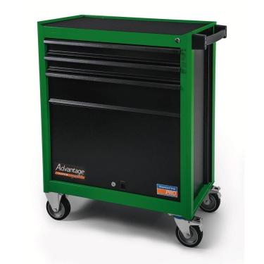 Imagem de Carro Para Ferramentas 3 Gavetas E 1 Porta Tramontina Pro Verde Tramontina