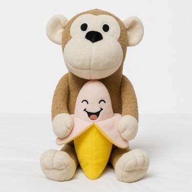 Imagem de kit Mordedor Pet Macaco com Banana Cachorro Cães Brinquedo Pet para Yorkshire Mini Shitzu Pinscher Chihuahua Filhotes Spitz