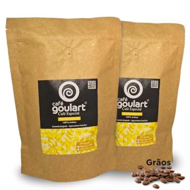 Imagem de Café Grão Torra Média Bourbon Amarelo 500g - Goulart, Café Especial 100% Arábica 85 Pontos