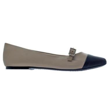 Imagem de Sapatilha Bico Fino Feminina Sua Cia 8302.15342 Nude-Feminino