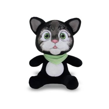 Imagem de Gatinho de Pelúcia Plush 27cm Anti-alérgico - ToyBrink 