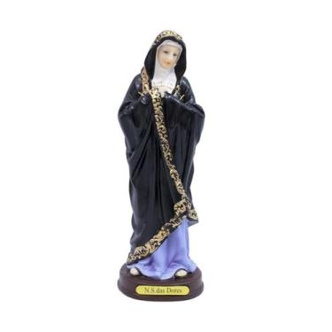 Imagem de Imagem Nossa Senhora das Dores 20cm Resina Importada - Salvatore
