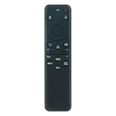 Imagem de ALLIMITY Controle remoto de substituição de voz BN59-01432D BN59-01432A compatível com Samsung 4K OLED LCD HDTV DU9000 UA98DU9000 UN50CU8000FXZA UN55CU8000FXZA QN65QN800CFXZA QN85QN850CFXXZA ZA UN43