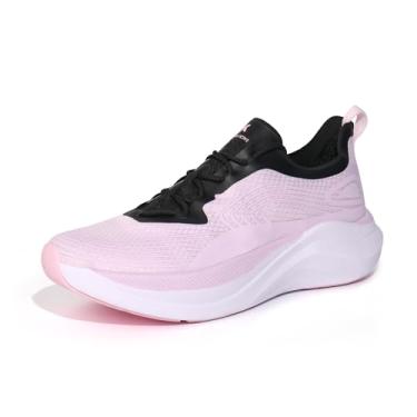 Imagem de Hawkwell Tênis feminino Cloud Zero Active para amamentação almofadado, respirável, caminhada, corrida, tênis, treino, antiderrapante, para trabalho médico, rosa, 34
