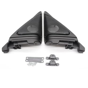 Imagem de Capa de tweeter de porta frontal com acabamento de alto-falante para substituição compatível com Honda Accord X 2018 2019 2020 2021 1 par