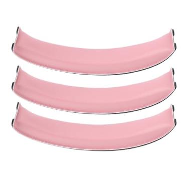 Imagem de Cryfokt Fone de Ouvido Bloco de Cabeça, 3pcs Fone de Cabeça de para a da Face para a do Desgaste da Prova de Bricolage DIY Confortável para Manutenção (Rosa)