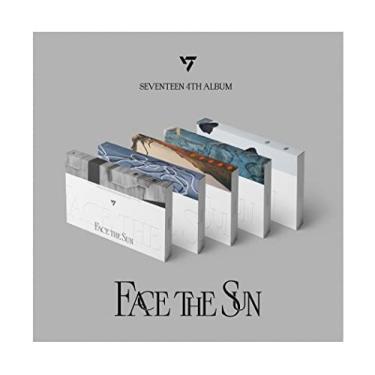 Imagem de SEVENTEEN FACE THE SUN 4º Conteúdo do Álbum+Pôster+Rastreamento Selado (ep.2 Shadow)