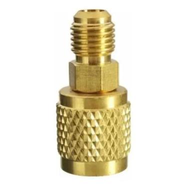 Imagem de Adaptador Mangueira Do Manifold R22 Para R410a 5 16f X 1 4m - GT