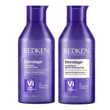 Imagem de Shampoo Acondicionador Redken Blondage Toner Morado 300 ml