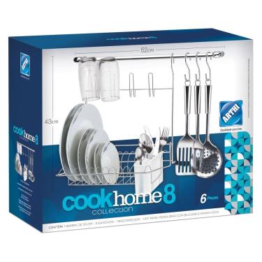 Imagem de Cook Home Organização Suspensa Cromado 1408 Arthi