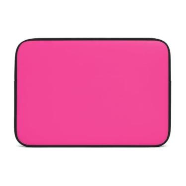 Imagem de Pasta Organizadora de Documentos 15,6” A4 com Zíper – Impermeável, Leve e Resistente – 40x29x2 cm – Cores: Preto, Azul, Rosa, Vermelho e Roxo (Rosa)