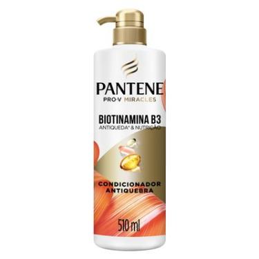 Imagem de Condicionador Pantene Antiqueda e Nutrição Biotinamina B3 510ml