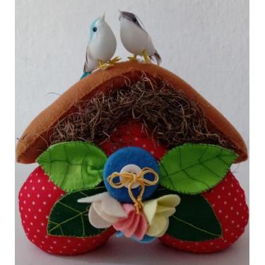 Imagem de Peso de Porta Passarinhos em feltro - cantinhodasammy